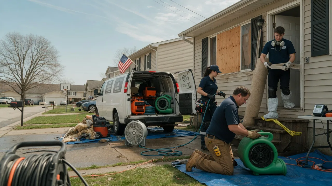 Water Damage Restoration in Furlong, PA near me